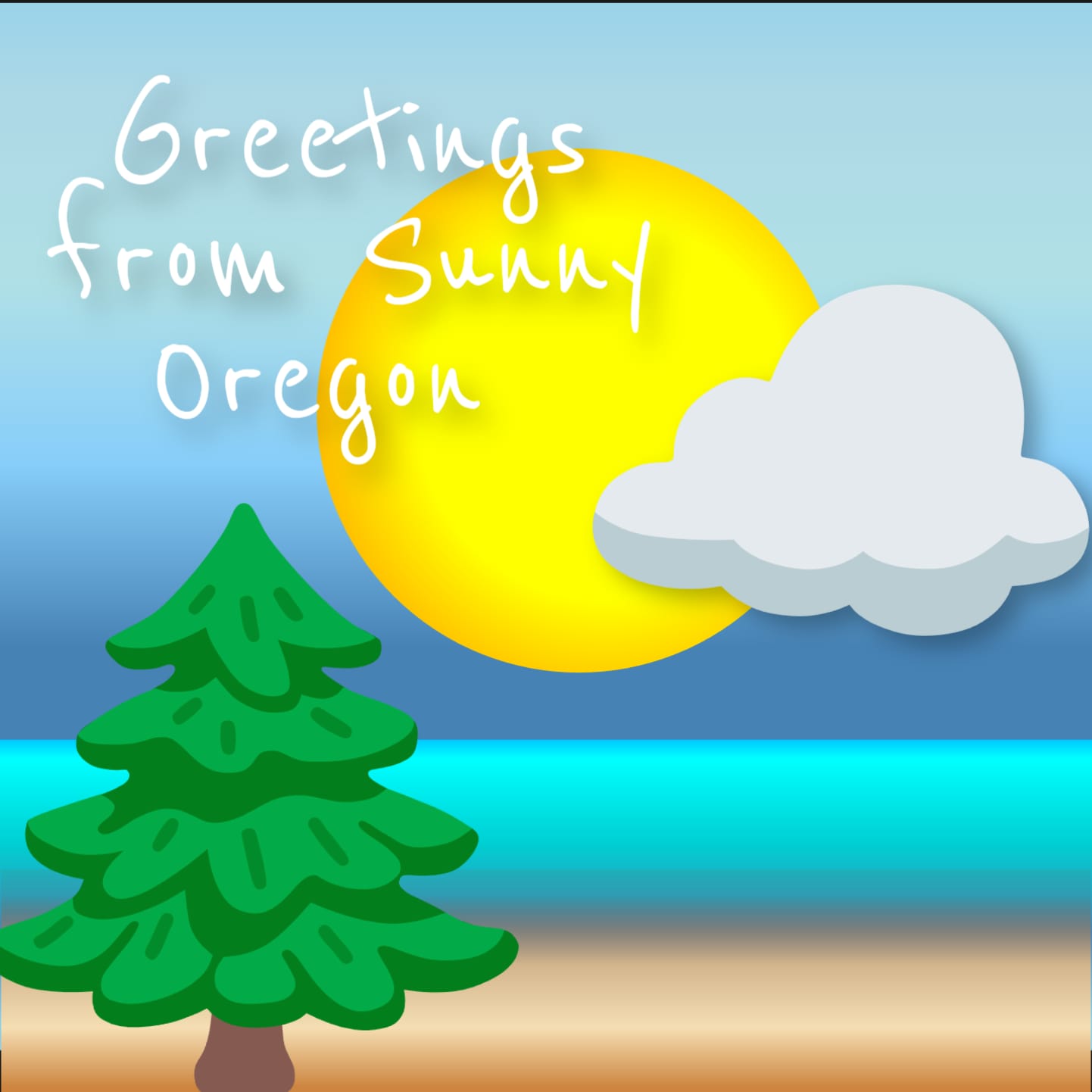 Greetings from Oregon